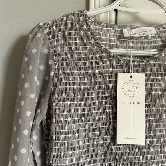 Jillian Harris x Mad About Style Birch Dot Dress size small (from The Jilly Box) - Picture 2 of 3